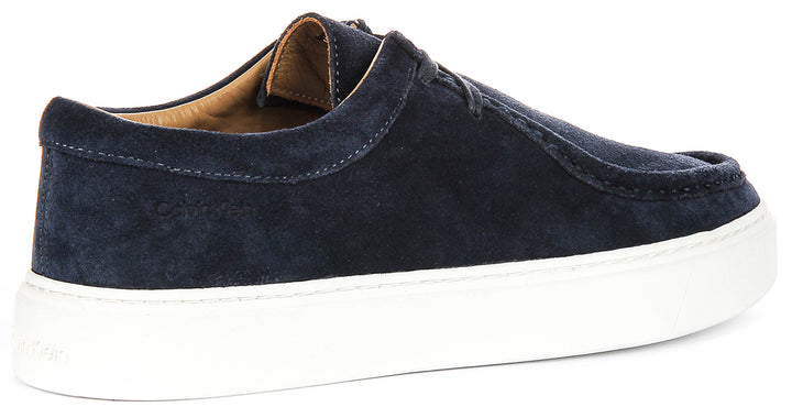 Calvin Klein Hybrid Apron Wallabee In Navy White For Men