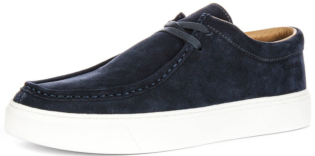 Calvin Klein Hybrid Apron Wallabee In Navy White For Men