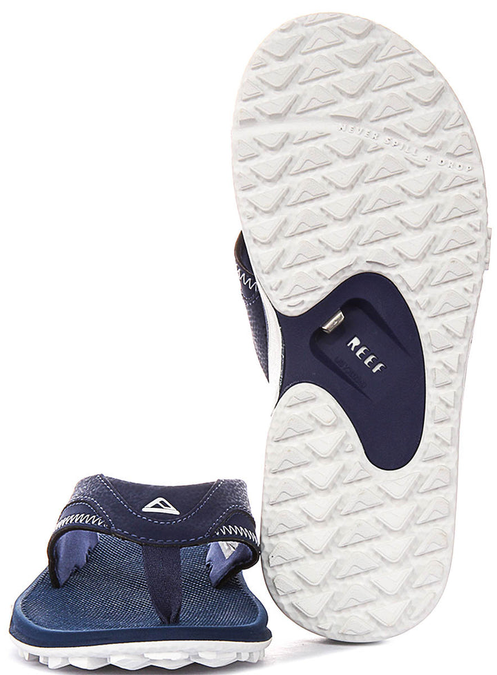 Reef Fanning Pregame In Navy White For Men