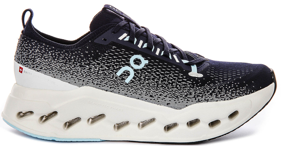 On Running Cloudsurfer Max In Navy White For Men