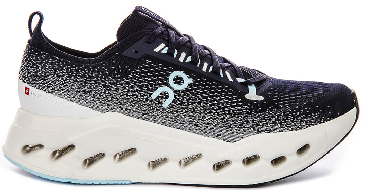 On Running Cloudsurfer Max In Navy White For Men
