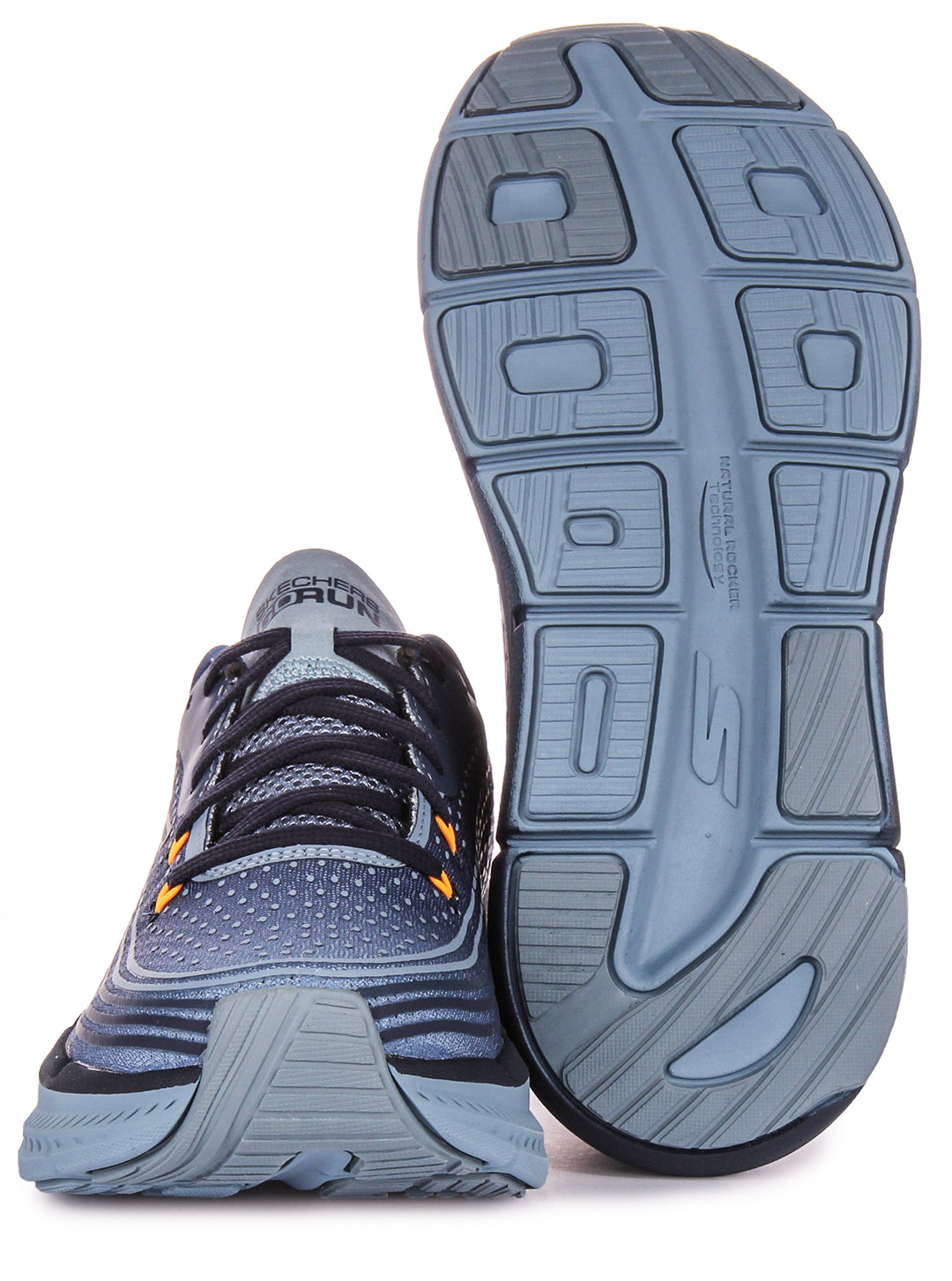 Skechers Vivid 2.0 In Navy Yellw For Men