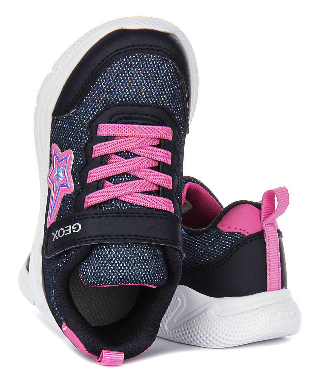 Geox J Sprintye G.A In Navypink For Infants