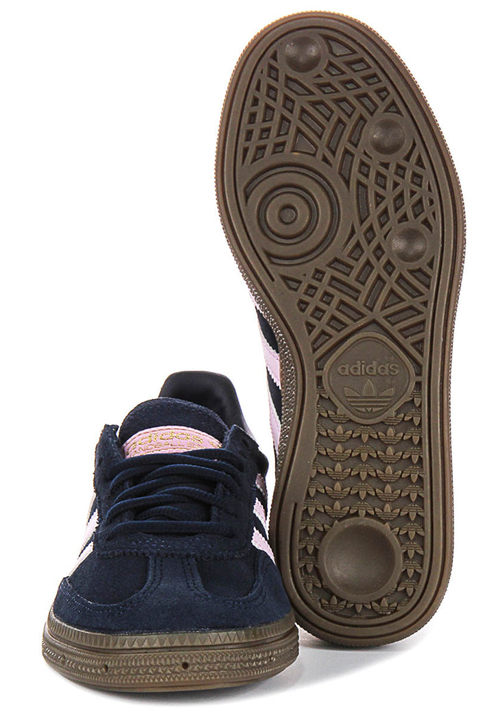 Adidas Handball Spz J In Navypink For Youth
