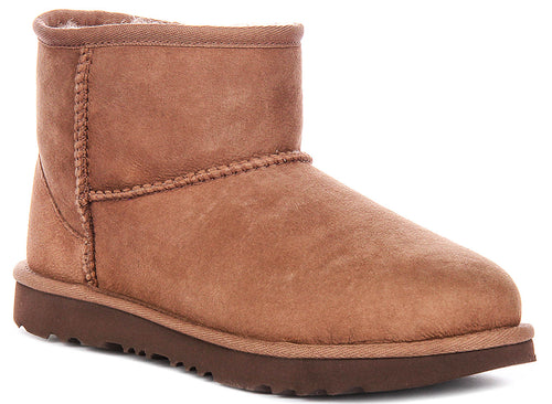 Ugg Australia Classic Mini II In Oak For Juniors