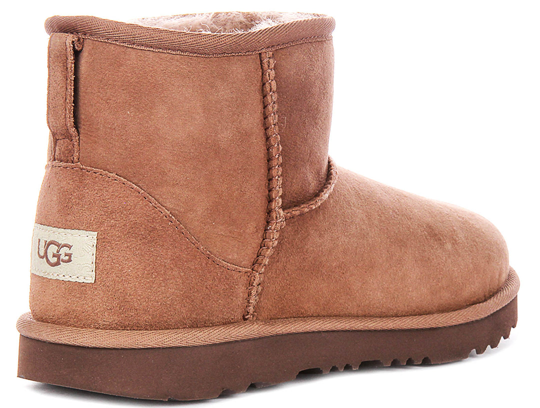 Ugg Australia Classic Mini II In Oak For Juniors