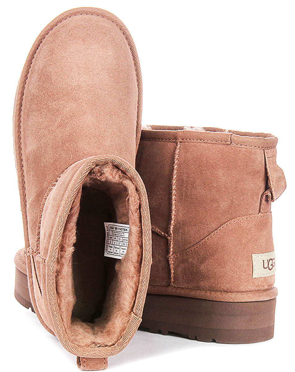 Ugg Australia Mini Platform In Oak For Juniors