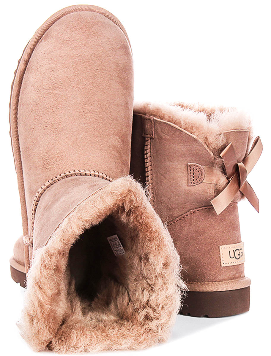 Ugg Australia Mini Bailey Bow 2 In Oak For Women