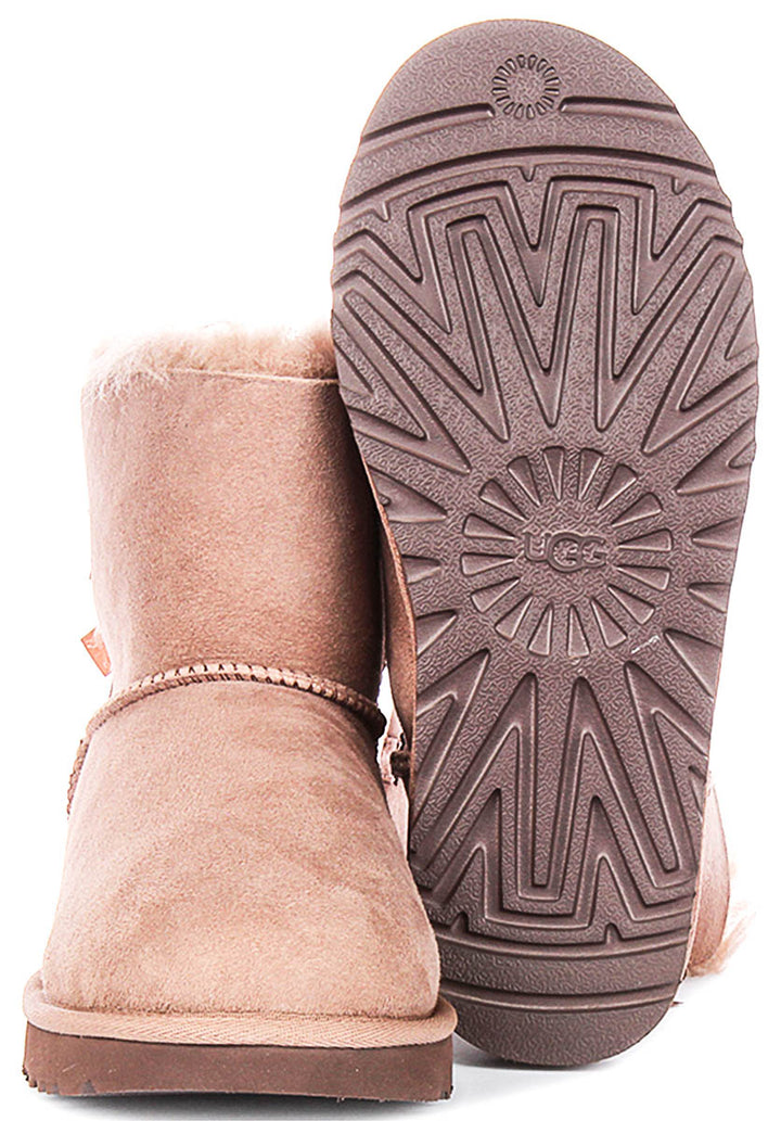 Ugg Australia Mini Bailey Bow 2 In Oak For Women