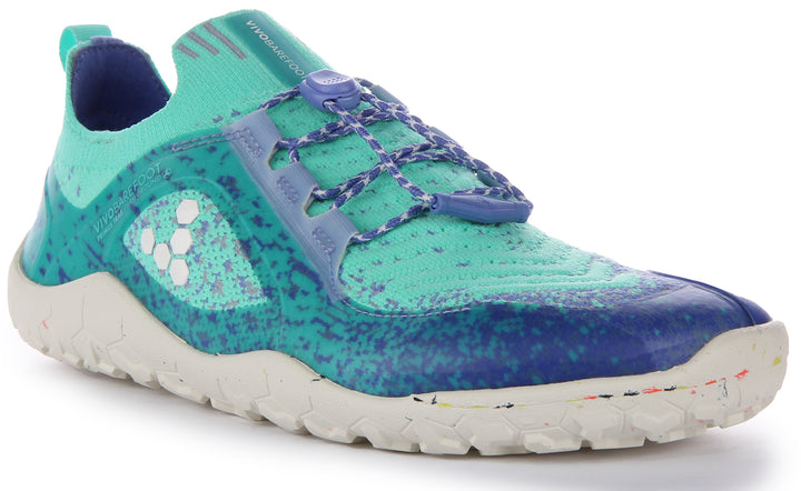 Vivobarefoot Primus Trail Knit FG Zapatillas de trail running de punto para mujer en océano