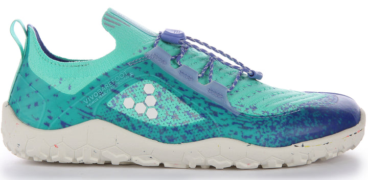 Vivobarefoot Primus Trail Knit FG Scarpe da ginnastica da trail running in maglia da donna in oceano