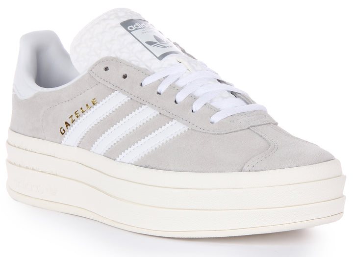 Adidas Gazelle Bold W In Off White For Women