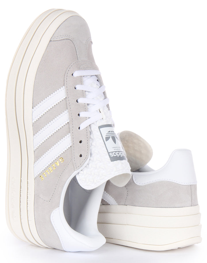 Adidas Gazelle Bold W In Off White For Women