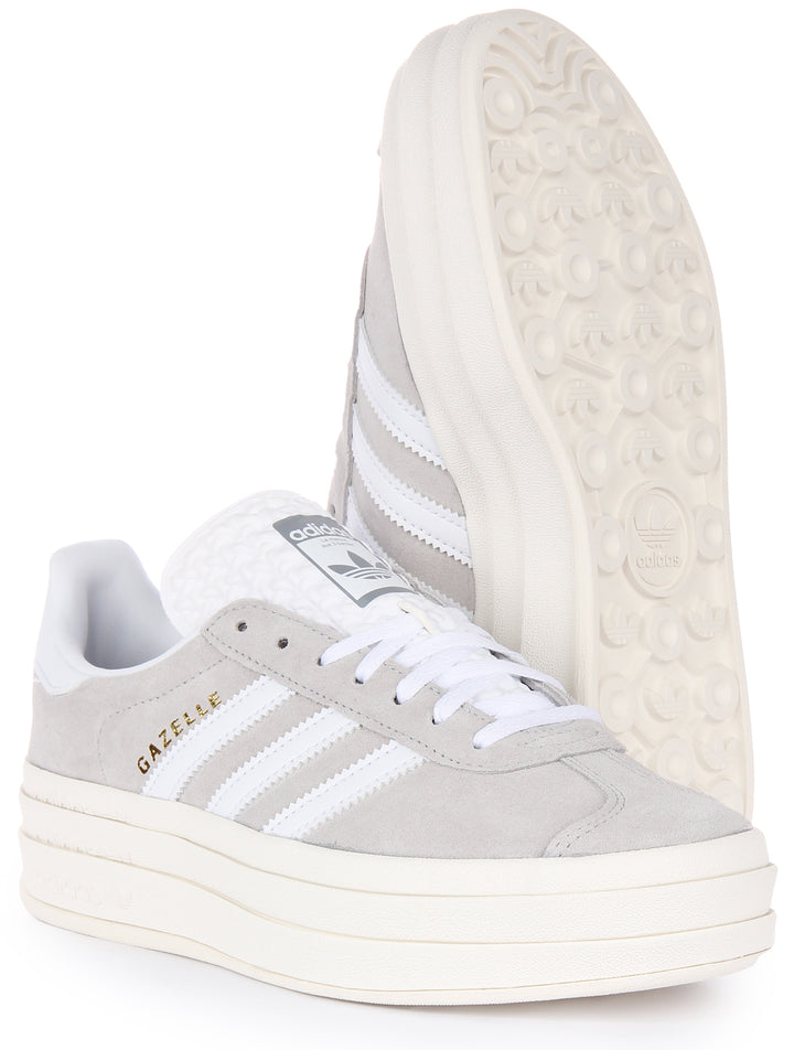 Adidas Gazelle Bold W In Off White For Women