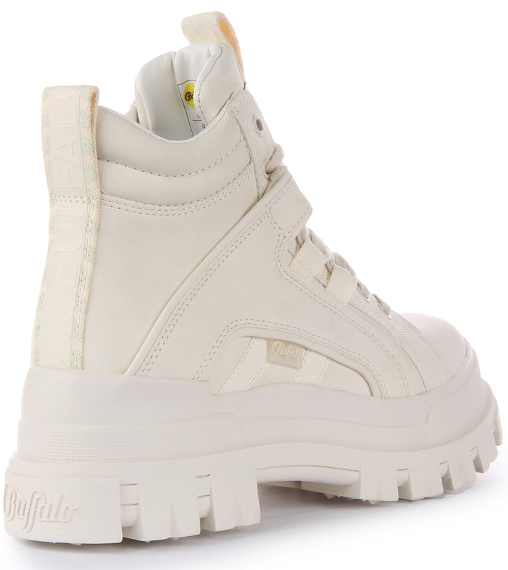 Buffalo Aspha Nc Mid In Off White For Women