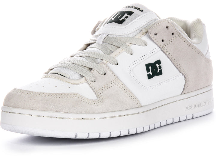DC Shoes Manteca SE Herren Sneaker aus Wildleder in Off White