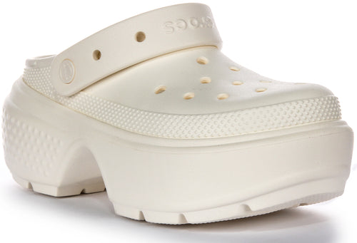 Crocs Stomp Clog In Off White