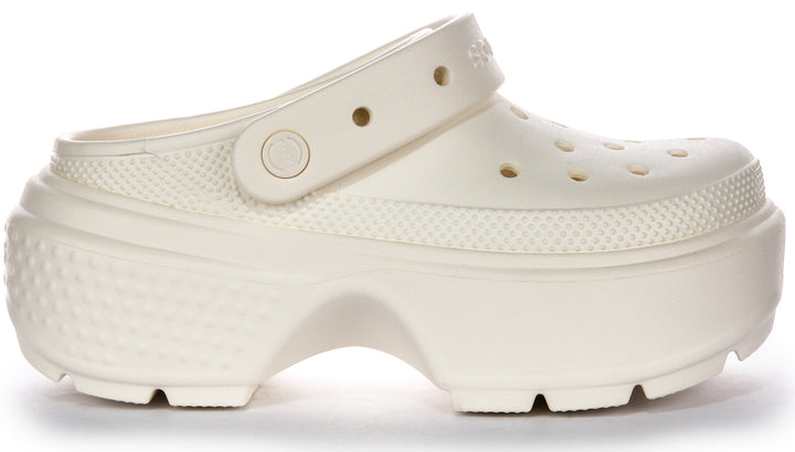 Crocs Stomp Clog In Off White