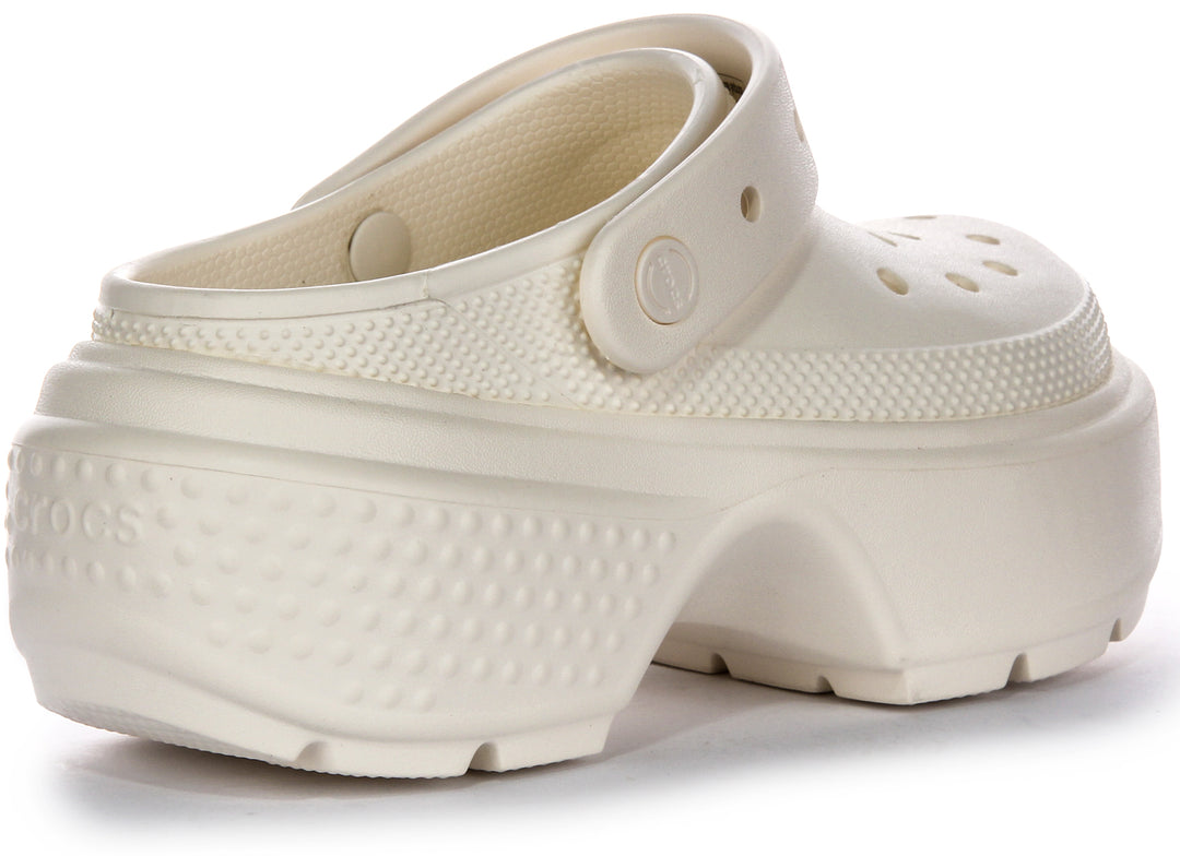 Crocs Stomp Clog In Off White