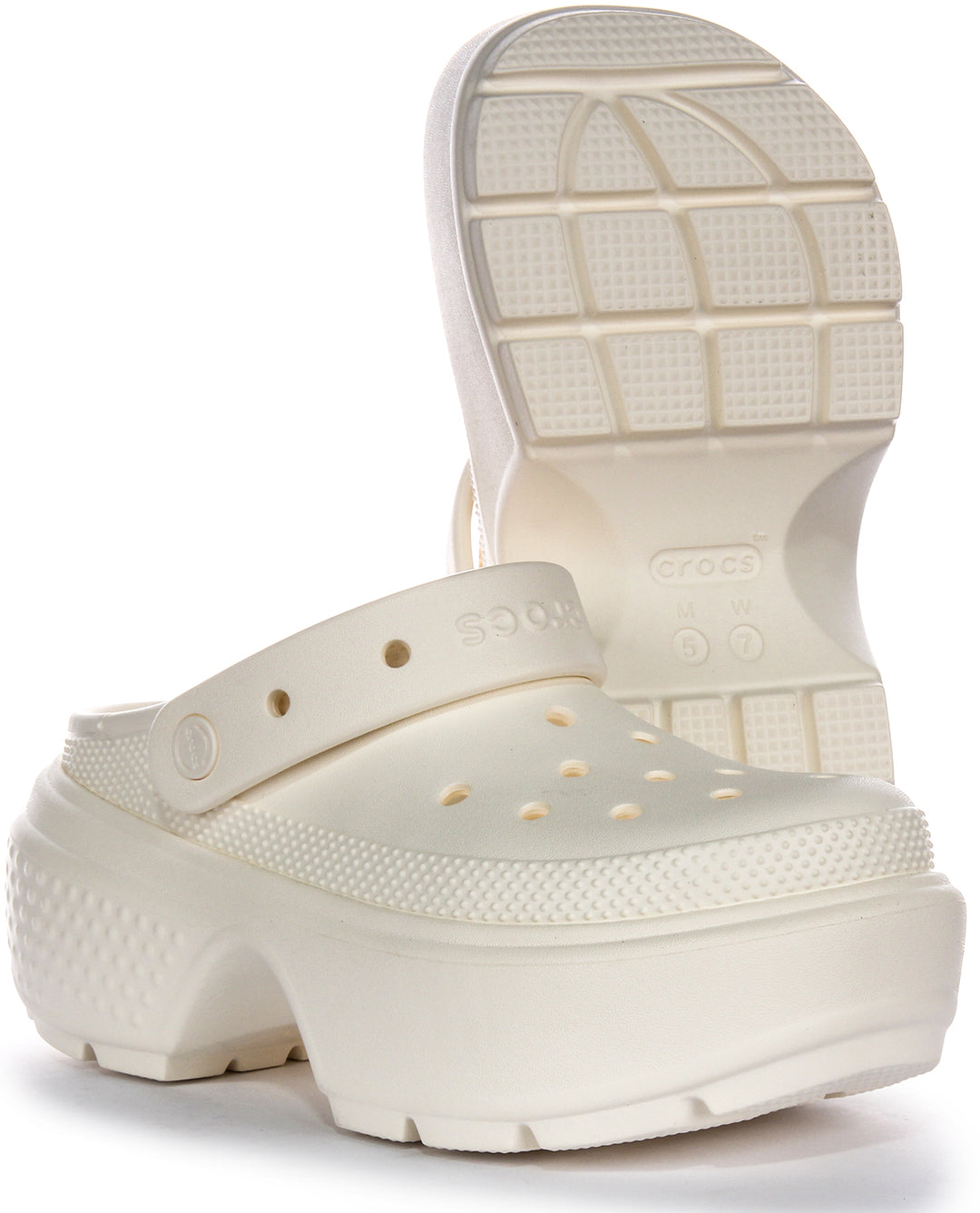 Crocs Stomp Clog In Off White