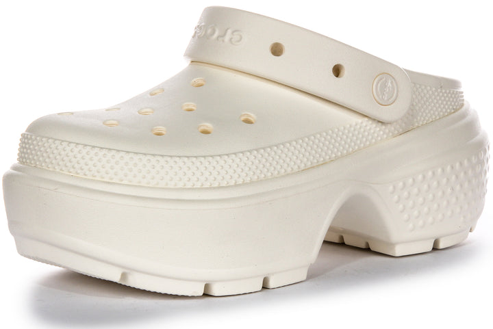 Crocs Stomp Clog In Off White