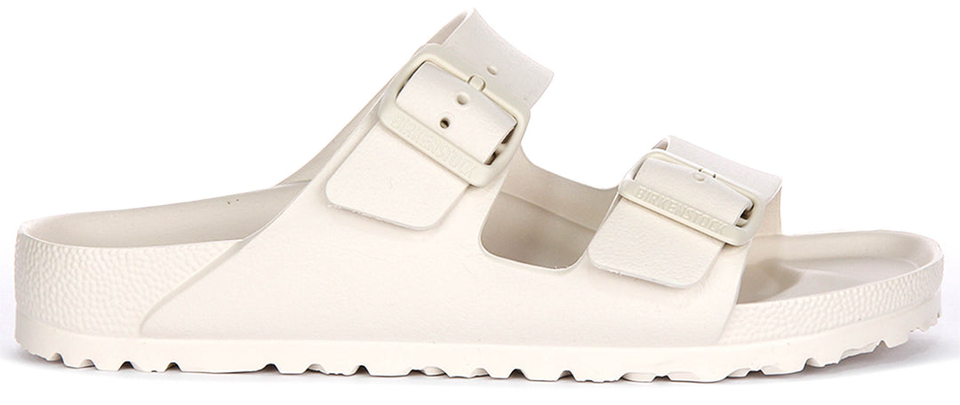 Birkenstock Arizona Eva In Off White For Unisex