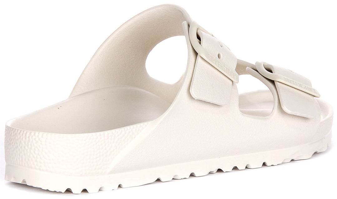 Birkenstock Arizona Eva In Off White For Unisex