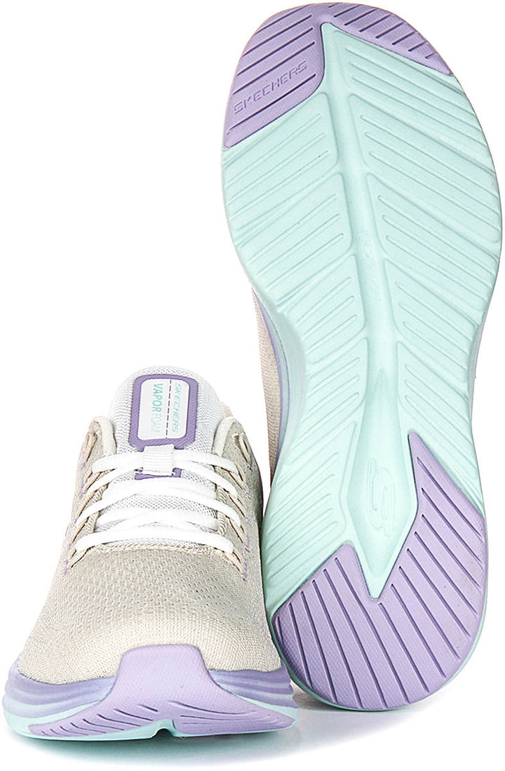Skechers Vapor Foam - Summer Journey en Blanc Cassé pour Femme