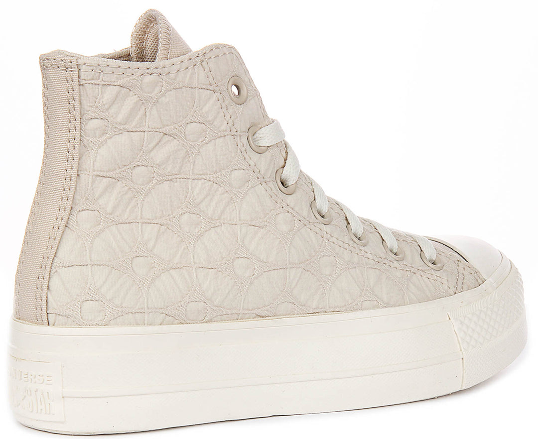 Converse All Star Lift A13523C In Textured Print For Women