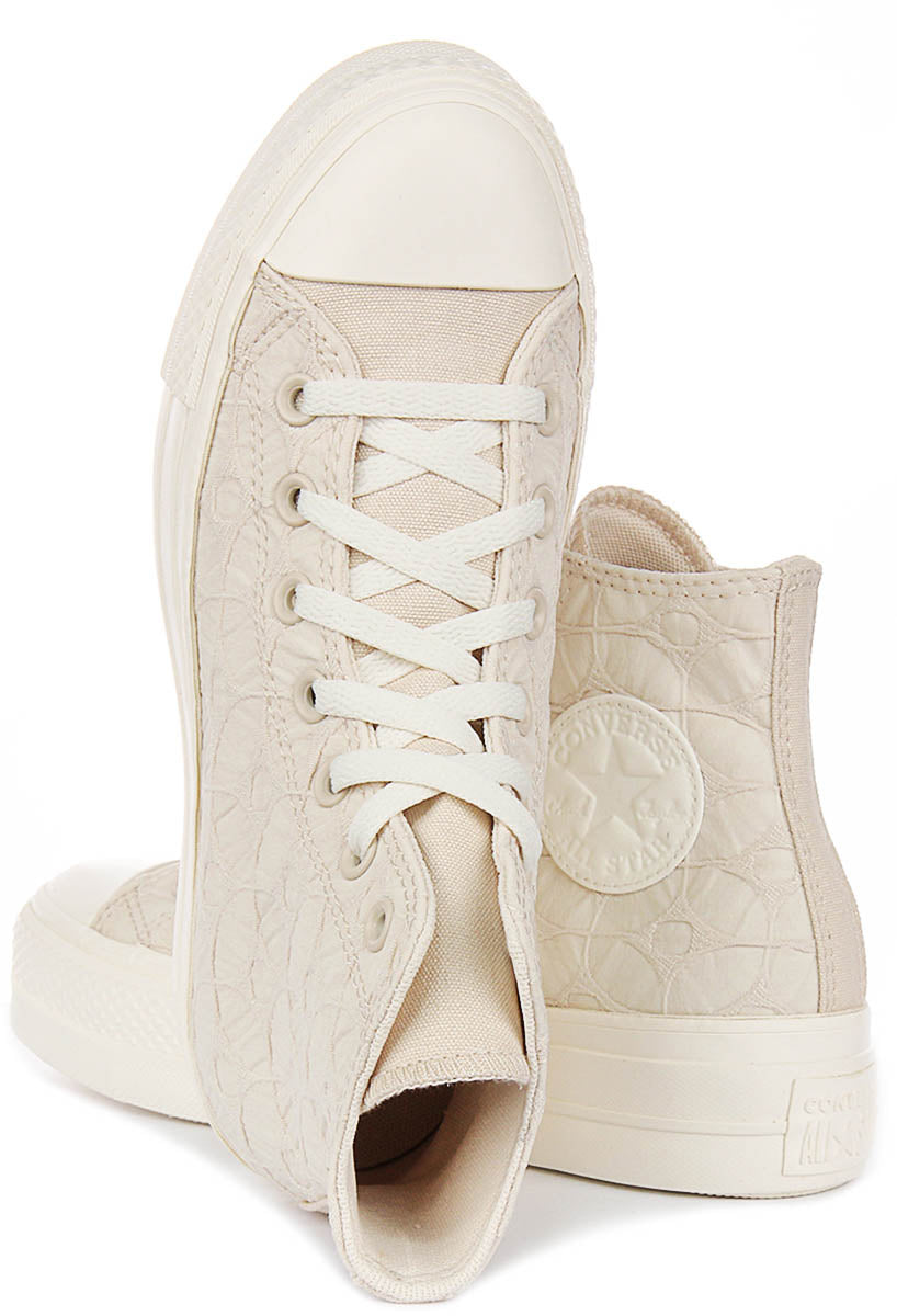 Converse All Star Lift A13523C In Textured Print For Women