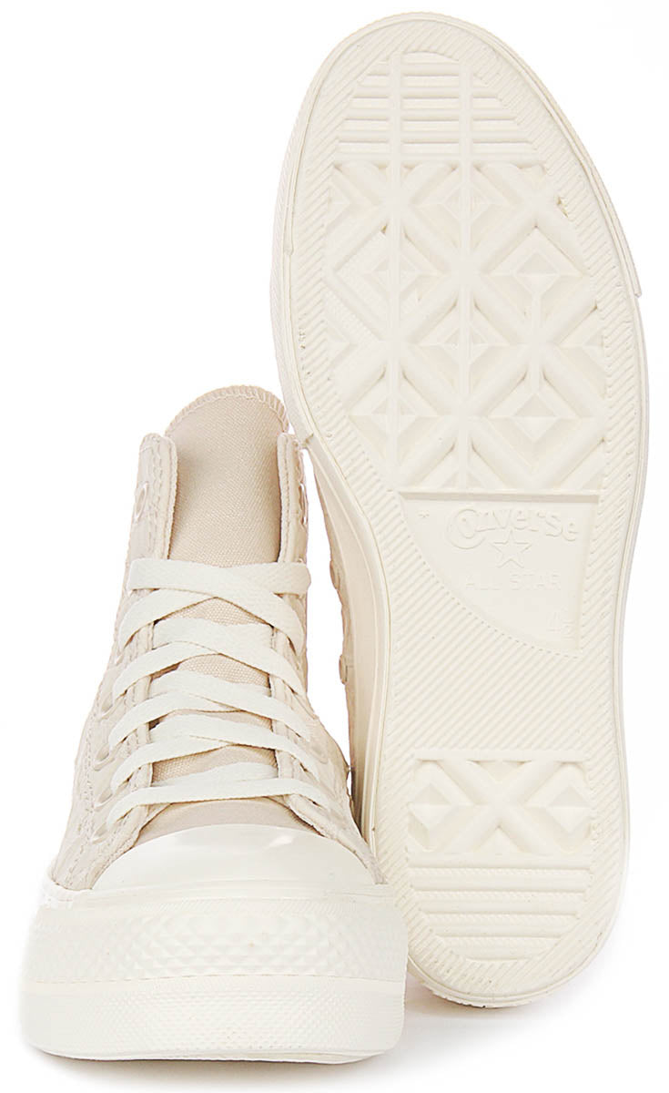 Converse All Star Lift A13523C In Textured Print For Women