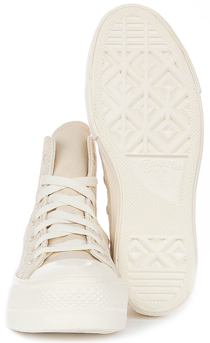 Converse All Star Lift A13523C In Textured Print For Women