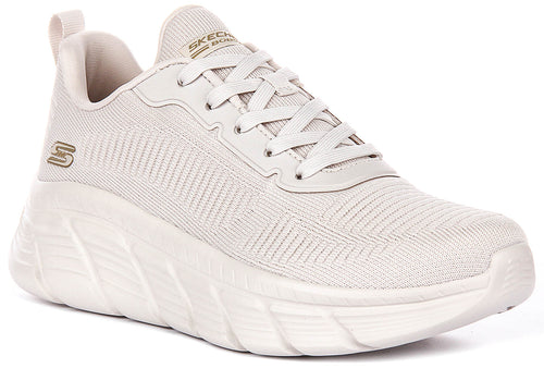 Skechers Bobs Sport Flex In Off White For Women