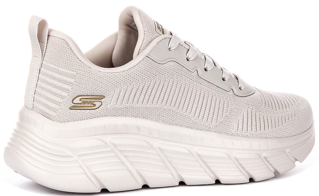 Skechers Bobs Sport Flex In Off White For Women