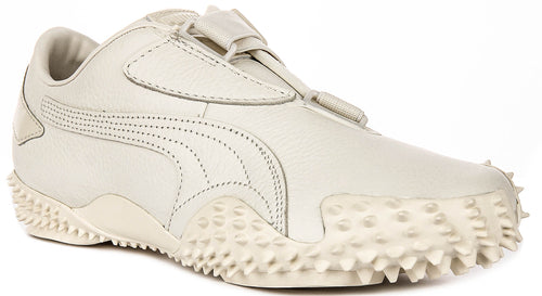 Puma Mostro Leather In Off White