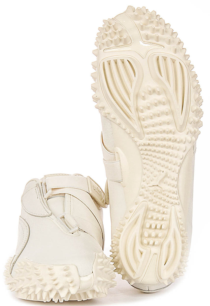 Puma Mostro Leather In Off White