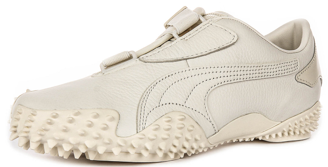 Puma Mostro Leather In Off White