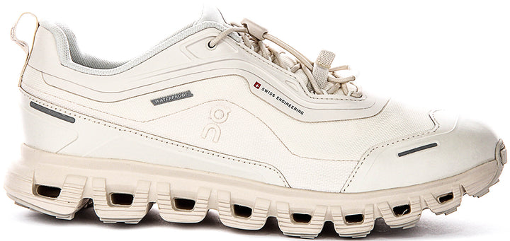 On Running Cloud 6 Geo Waterproof In Off White For Women