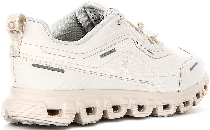 On Running Cloud 6 Geo Waterproof In Off White For Women