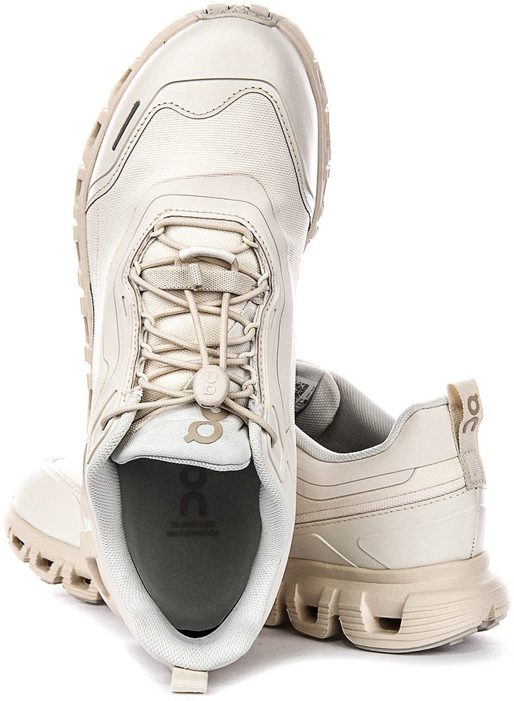 On Running Cloud 6 Geo Waterproof In Off White For Women