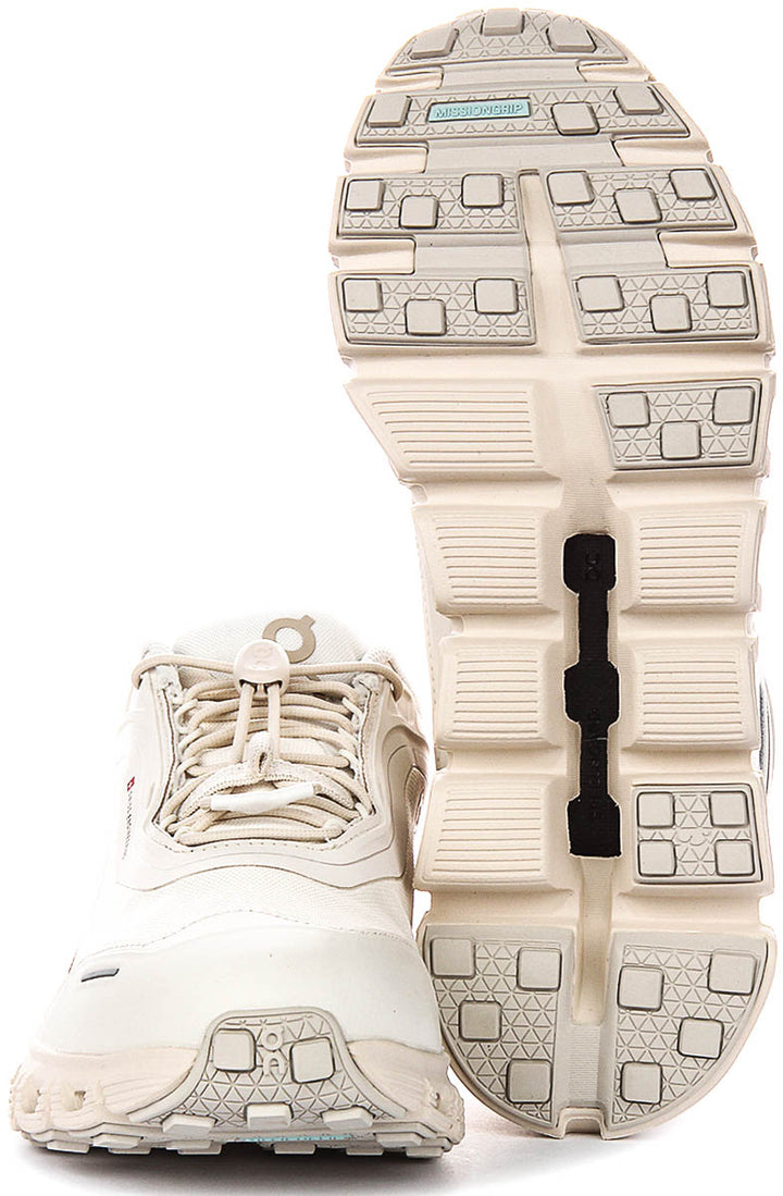 On Running Cloud 6 Geo Waterproof In Off White For Women