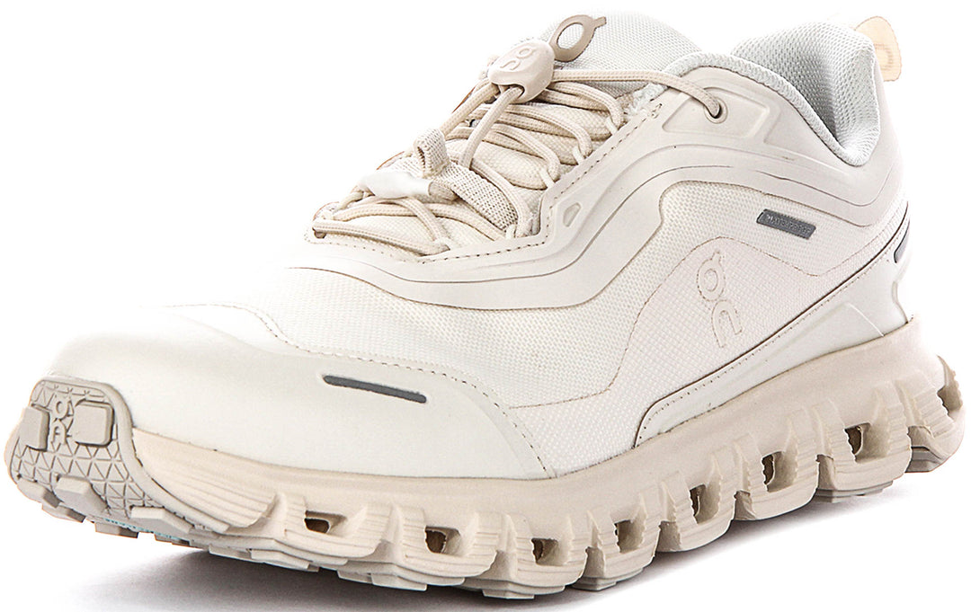 On Running Cloud 6 Geo Waterproof In Off White For Women