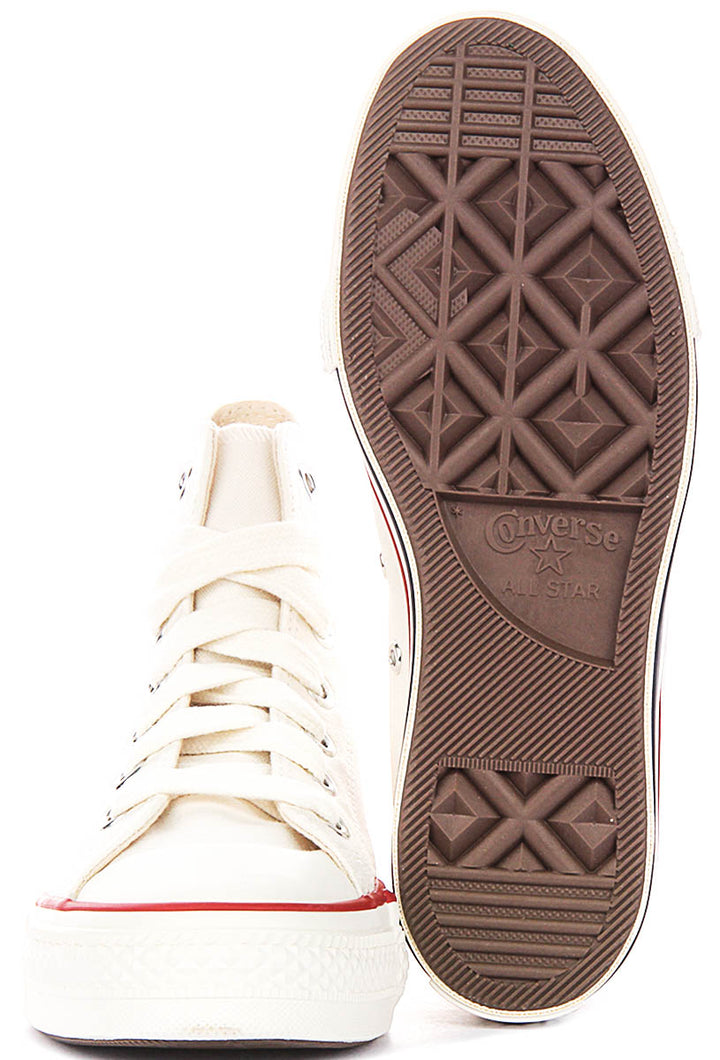 Converse Chuck Taylor Throw Back Hi A18106C In Off White
