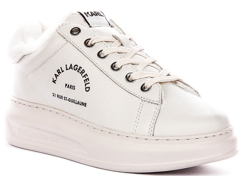 Karl Lagerfeld Kapri Maison Karl In Off White For Women