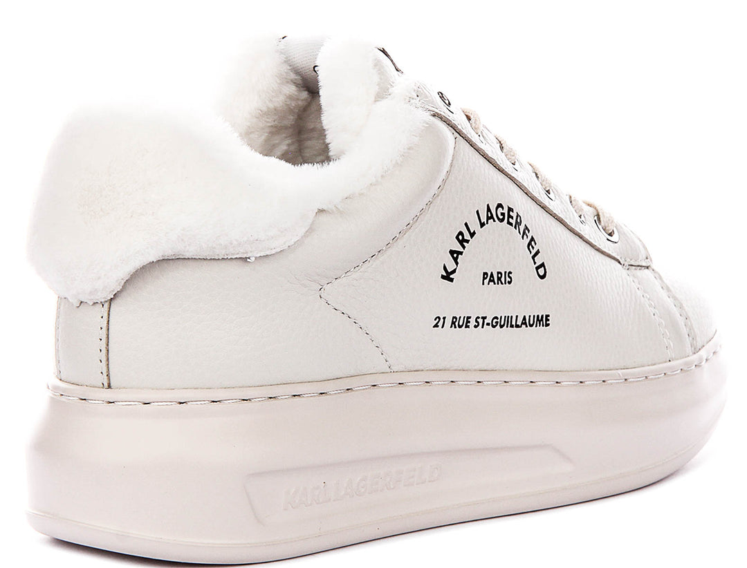 Karl Lagerfeld Kapri Maison Karl In Off White For Women