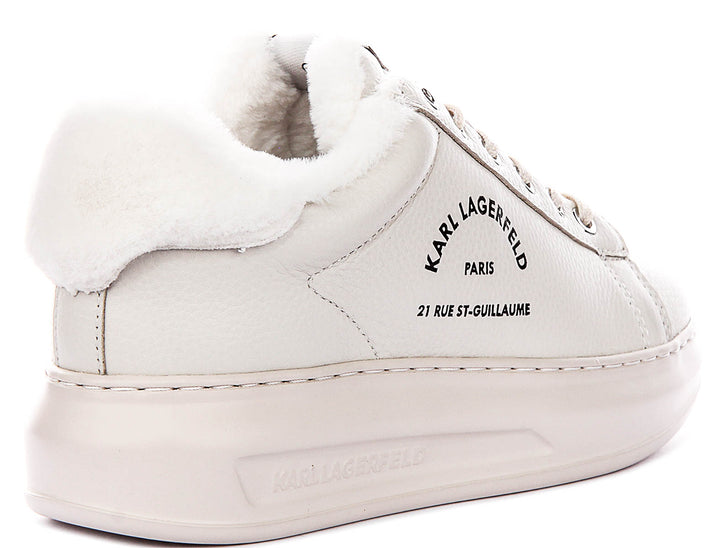 Karl Lagerfeld Kapri Maison Karl In Off White For Women