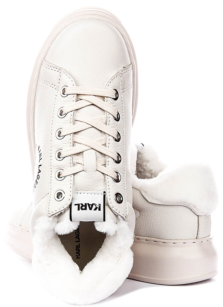 Karl Lagerfeld Kapri Maison Karl In Off White For Women