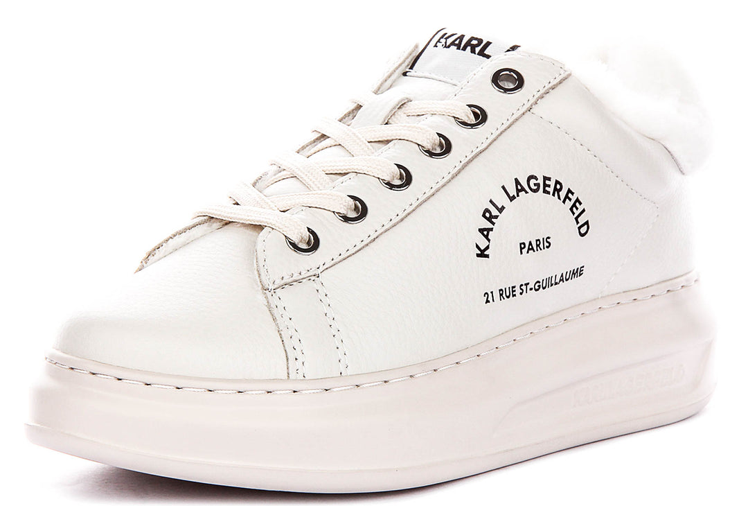 Karl Lagerfeld Kapri Maison Karl In Off White For Women