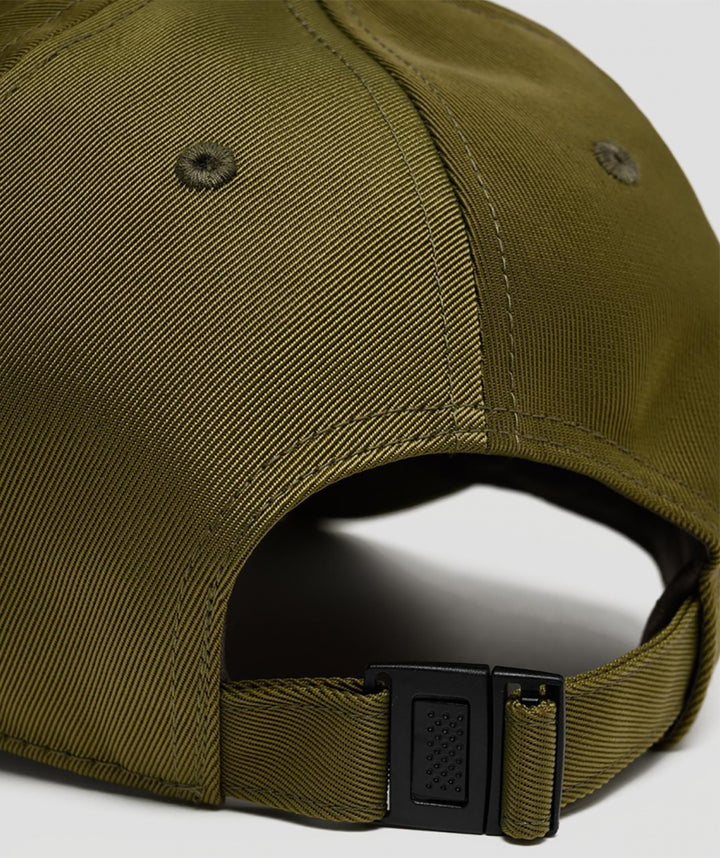 Replay Patch Baseball Cap In Olive Black