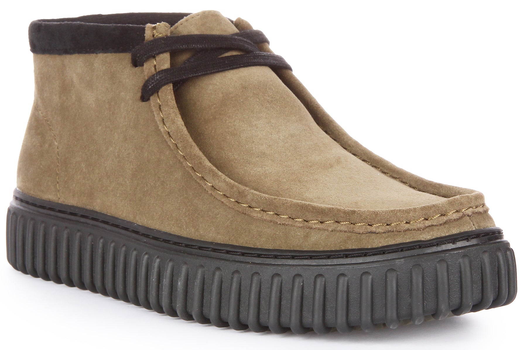 Botines Torhill Hi de hombre en serraje con diseño Wallabee